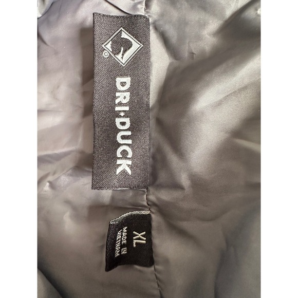 Dri Duck DDX Thinsulate Jacket Men's XL Black Dog Logo Puffer Full Zip Workwear - Picture 8 of 11